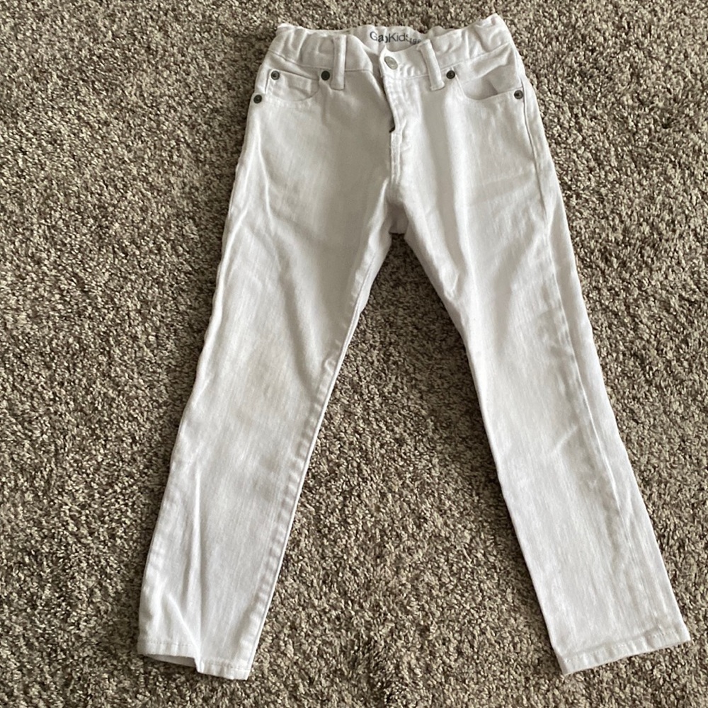 White boys slim jeans